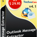 Outlook Message Extractor screenshot
