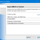 Import MBOX to Outlook screenshot