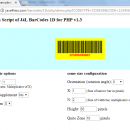 J4L Barcodes 1D for Php screenshot