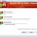 Boxoft PDF to Flash (freeware) screenshot