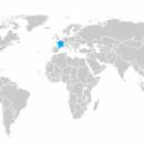 Mini Locator Map of World screenshot