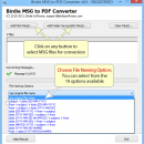 MSG to PDF Conversion screenshot
