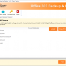 CubexSoft Office 365 Backup screenshot
