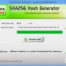 SHA256 Hash Generator screenshot