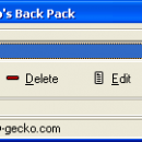 Crazy Gecko's BackPack screenshot