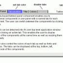 TabbedPanel screenshot