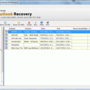 Microsoft Outlook Restore Utility screenshot