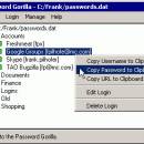 Password Gorilla 64-bit screenshot