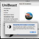 UniBeast for Mac OS X screenshot
