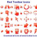 Red Toolbar Icons screenshot