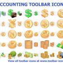 Accounting Toolbar Icons screenshot