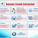 Boxxer Email/Phone/Fax Extractor screenshot