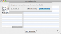 Lecture Recorder screenshot