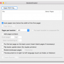 BookletCreator for Mac OS X screenshot