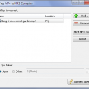 Free MP4 to MP3 Converter screenshot