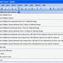 Insert Rows and Columns in Excel screenshot