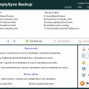 SimplySync Backup screenshot