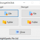 EncryptOnClick screenshot