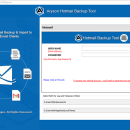 Aryson Hotmail Backup Tool screenshot