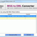 Easy MSG2EML Converter Tool screenshot