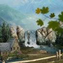 Mountain Waterfall 3D Screensaver screenshot