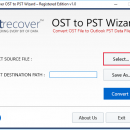 Replace OST file Outlook 2013 to PST screenshot