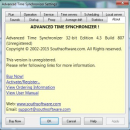 Advanced Time Synchronizer screenshot