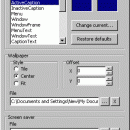 Desktop Settings screenshot