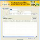 Free Lepide Active Directory Query screenshot