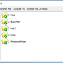 EaseFilter Auto File Encryption screenshot