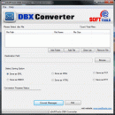 DBX Converter screenshot