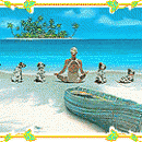 Meditate on the Beach with six Dalmatian screenshot