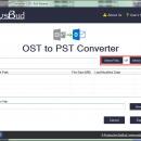 SysBud OST to PST Converter screenshot