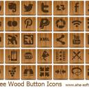 Free Wood Button Icons screenshot