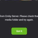 Emby Server screenshot