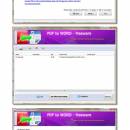 PageFlip Free PDF to Word screenshot