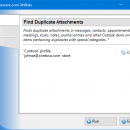 Find Duplicate Attachments for Outlook screenshot