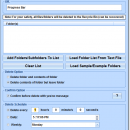 Automatically Delete Folders Software screenshot