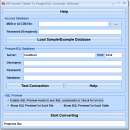 MS Access Tables To PostgreSQL Converter Software screenshot