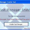 Enable Task Manager Tool screenshot