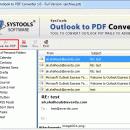 How to Convert Outlook PST to PDF screenshot