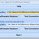 FoxPro Compare Two Tables & Find Differences Software screenshot