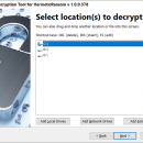 Avast Decryption Tool for HermeticRansom screenshot