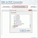 Transfer EML Files to PDF screenshot
