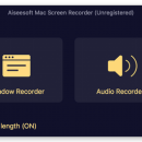 Aiseesoft Mac Screen Recorder screenshot