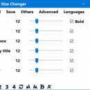 System Font Size Changer screenshot