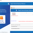Hotmail Backup Software screenshot