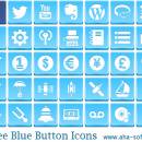 Free Blue Button Icons screenshot