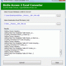 MDB to Excel File Converter screenshot