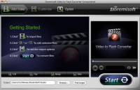 Doremisoft Video to Flash Converter for Mac screenshot